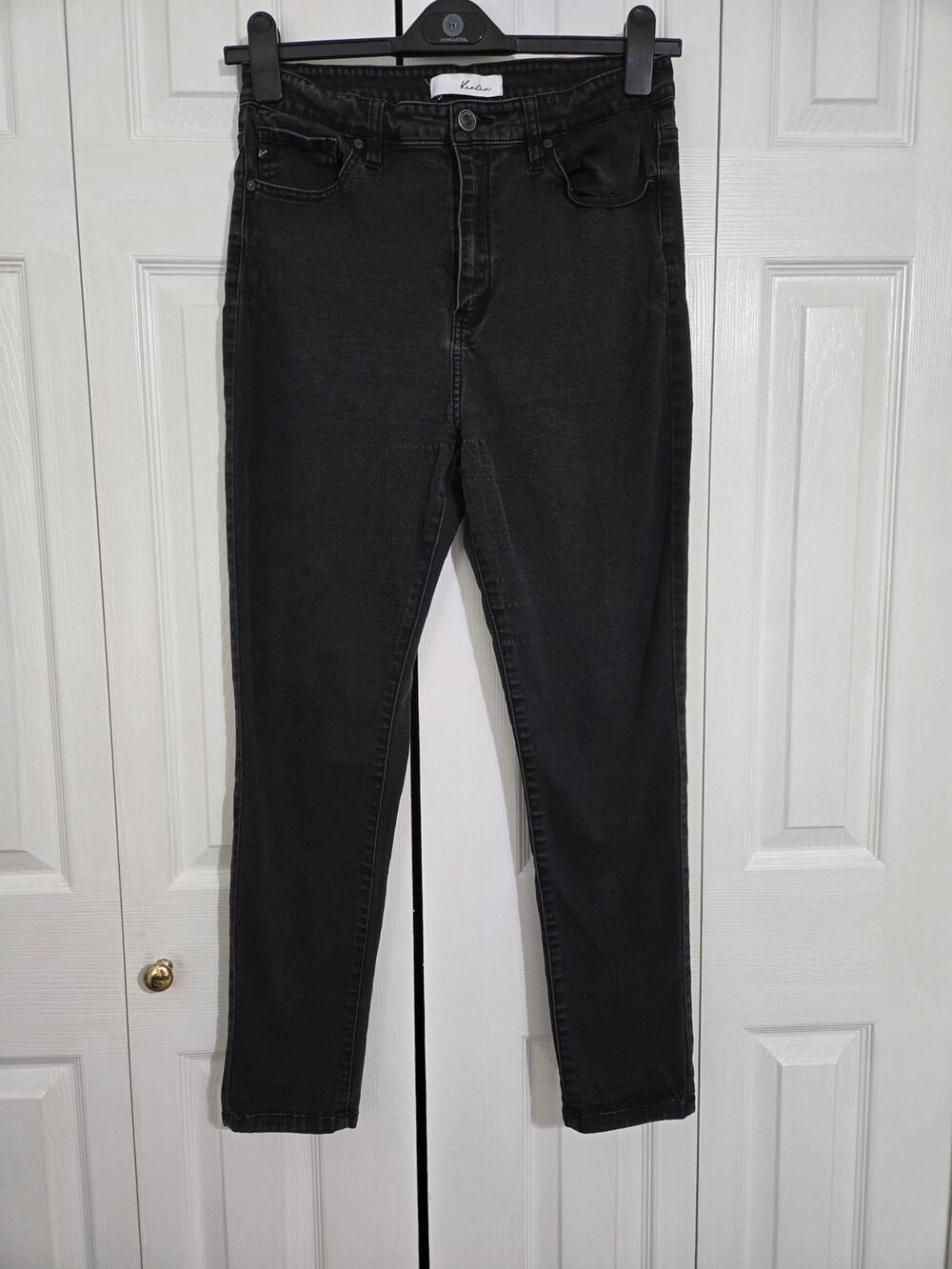 Kancan 13/30 women's black skinny jeans